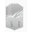 Placa FIFA de plata rara